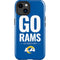 NFL Los Angeles Rams Team Motto iPhone 14 Plus Impact Case