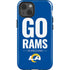 NFL Los Angeles Rams Team Motto iPhone 15 Impact Case