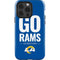 NFL Los Angeles Rams Team Motto iPhone 14 Pro Impact Case
