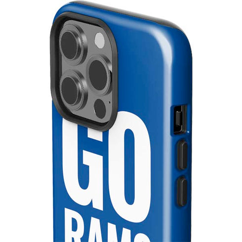 NFL Los Angeles Rams Team Motto iPhone 15 Pro Impact Case