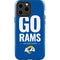 NFL Los Angeles Rams Team Motto iPhone 15 Pro Max Impact Case