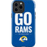 NFL Los Angeles Rams Team Motto iPhone 15 Pro Max Impact Case