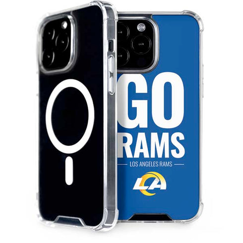 NFL Los Angeles Rams Team Motto iPhone 14 Pro Max MagSafe Case