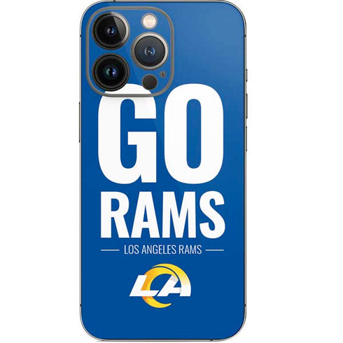 NFL Los Angeles Rams Team Motto iPhone 14 Pro Skin