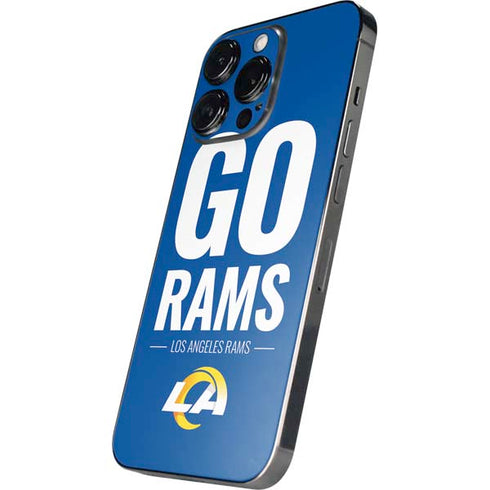 NFL Los Angeles Rams Team Motto iPhone 14 Pro Skin