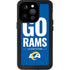 NFL Los Angeles Rams Team Motto iPhone 14 Pro Waterproof Case
