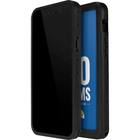NFL Los Angeles Rams Team Motto iPhone 15 Plus Waterproof Case