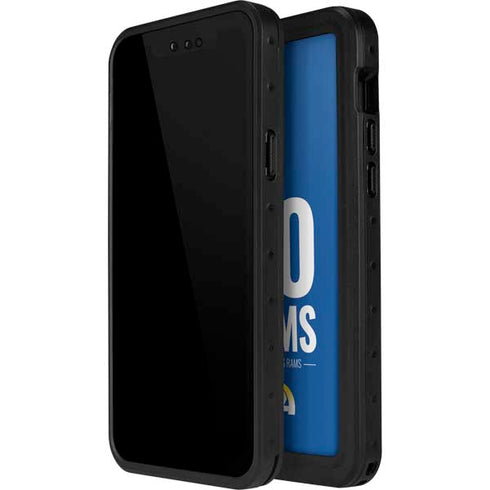 NFL Los Angeles Rams Team Motto iPhone 15 Waterproof Case