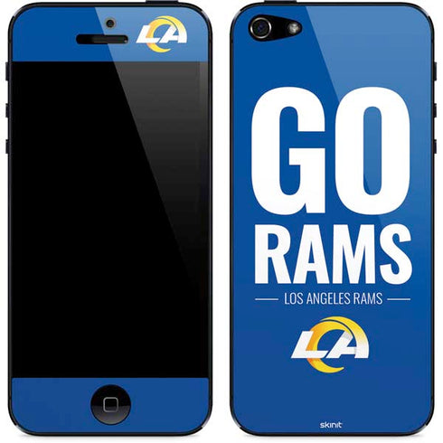NFL Los Angeles Rams Team Motto iPhone 5/5s/5SE Skin