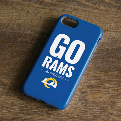 NFL Los Angeles Rams Team Motto iPhone 7 Pro Case