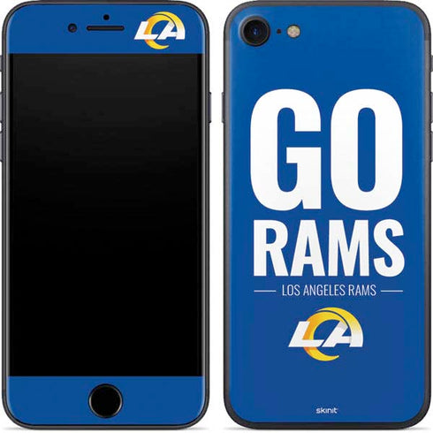 NFL Los Angeles Rams Team Motto iPhone 7 Skin