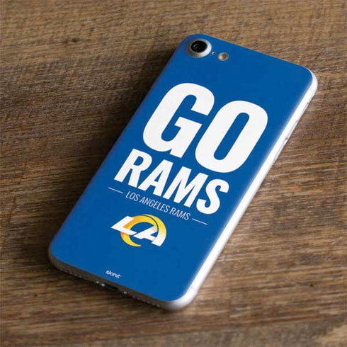 NFL Los Angeles Rams Team Motto iPhone 7 Skin