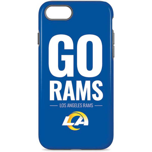 NFL Los Angeles Rams Team Motto iPhone 8 Pro Case