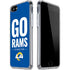 NFL Los Angeles Rams Team Motto iPhone SE (2nd & 3rd Gen) Clear Case
