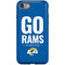 NFL Los Angeles Rams Team Motto iPhone SE (2nd & 3rd Gen) Pro Case