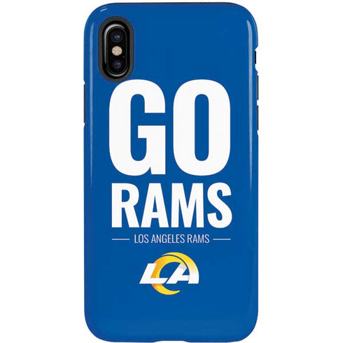 NFL Los Angeles Rams Team Motto iPhone X Pro Case