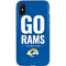NFL Los Angeles Rams Team Motto iPhone X Pro Case