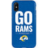 NFL Los Angeles Rams Team Motto iPhone X Pro Case
