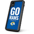 NFL Los Angeles Rams Team Motto iPhone XR Waterproof Case