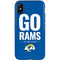 NFL Los Angeles Rams Team Motto iPhone XS Pro Case
