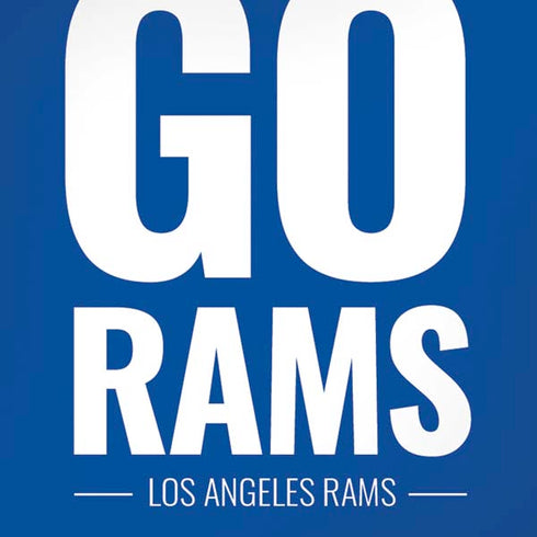 NFL Los Angeles Rams Team Motto iPhone XS Pro Case