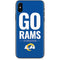 NFL Los Angeles Rams Team Motto iPhone XS Skin