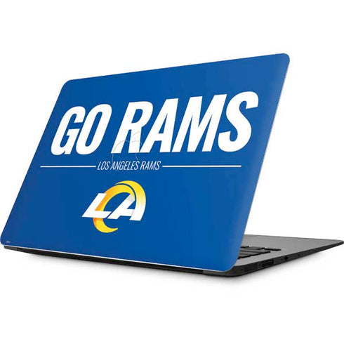 NFL Los Angeles Rams Team Motto Apple MacBook Skin