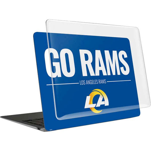 NFL Los Angeles Rams Team Motto MacBook Air 13in (2020) Case plus Skin