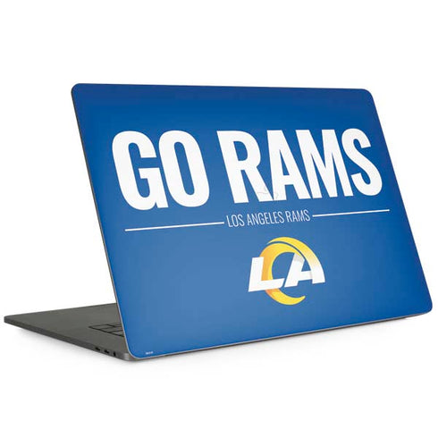 NFL Los Angeles Rams Team Motto Apple MacBook Pro 15-inch Skin