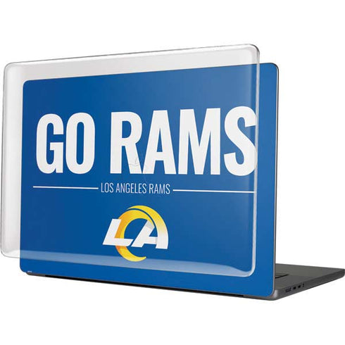 NFL Los Angeles Rams Team Motto MacBook Pro 16in (2021-25) Case plus Skin