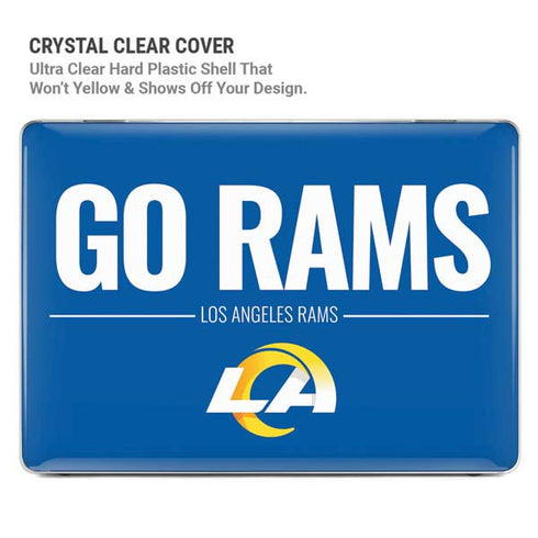 NFL Los Angeles Rams Team Motto MacBook Pro 16in (2021-25) Case plus Skin