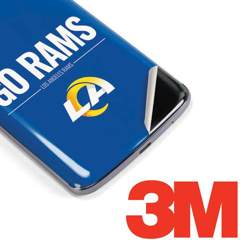 NFL Los Angeles Rams Team Motto Moto E5 Plus Skin