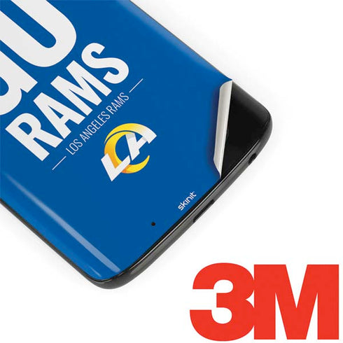 NFL Los Angeles Rams Team Motto Moto G6 Skin