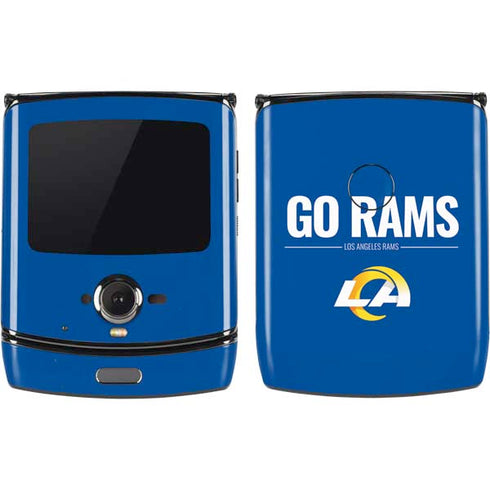 NFL Los Angeles Rams Team Motto Motorola RAZR Skin
