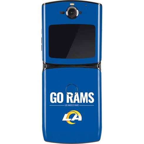 NFL Los Angeles Rams Team Motto Motorola RAZR Skin