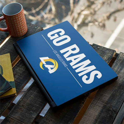 NFL Los Angeles Rams Team Motto MSI GS65 Stealth Laptop Skin