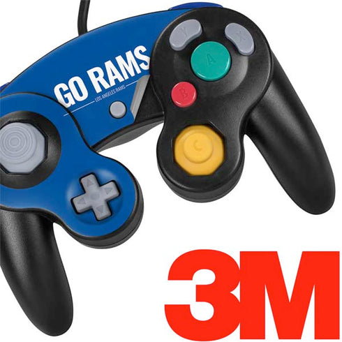 NFL Los Angeles Rams Team Motto Nintendo GameCube Controller Skin