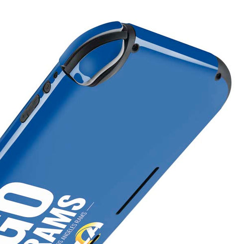 NFL Los Angeles Rams Team Motto Nintendo Switch Lite Skin