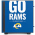 NFL Los Angeles Rams Team Motto NZXT H510 Compact ATX Mid-Tower Case Skin