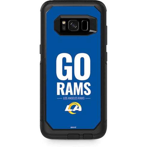 NFL Los Angeles Rams Team Motto Otterbox Commuter Galaxy Skin
