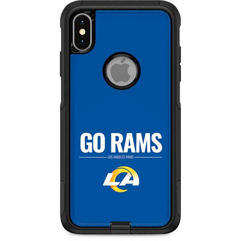 NFL Los Angeles Rams Team Motto Otterbox Commuter iPhone Skin