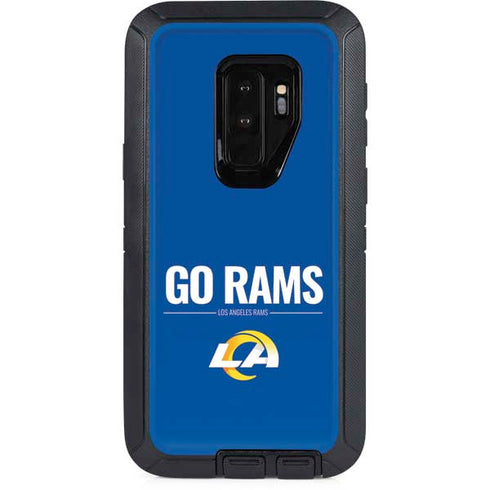 NFL Los Angeles Rams Team Motto Otterbox Defender Galaxy Skin