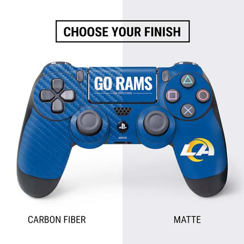 NFL Los Angeles Rams Team Motto PS4 Controller Skin
