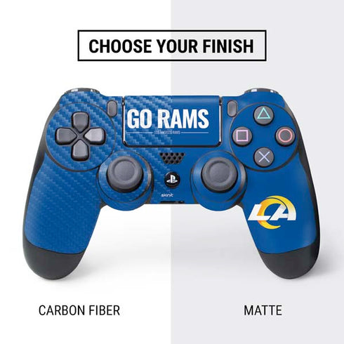 NFL Los Angeles Rams Team Motto PS4 Pro/Slim Controller Skin