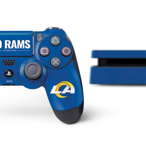 NFL Los Angeles Rams Team Motto PS4 Slim Bundle Skin