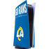 NFL Los Angeles Rams Team Motto PS5 Console Skin