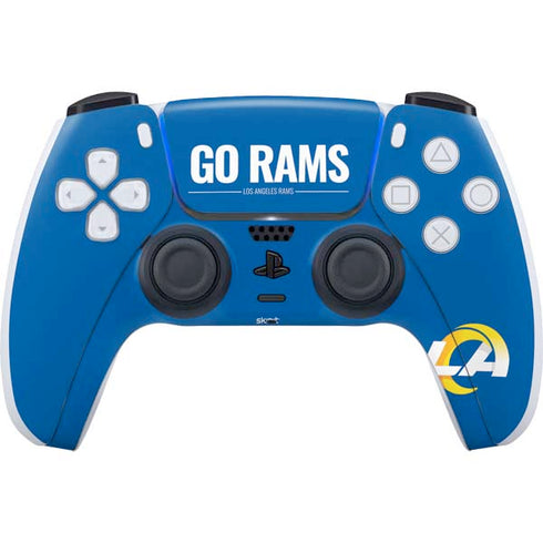 NFL Los Angeles Rams Team Motto PS5 Controller Skin