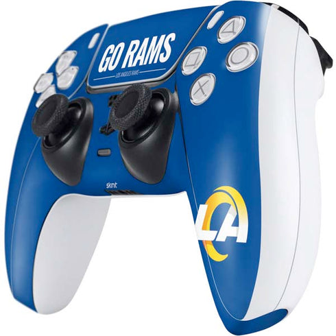 NFL Los Angeles Rams Team Motto PS5 Controller Skin