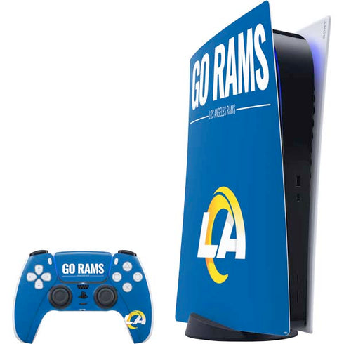 NFL Los Angeles Rams Team Motto PS5 Digital Edition Bundle Skin