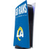 NFL Los Angeles Rams Team Motto PS5 Digital Edition Console Skin